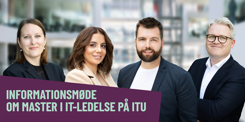 Informationsmøde om Master i it-ledelse 2025