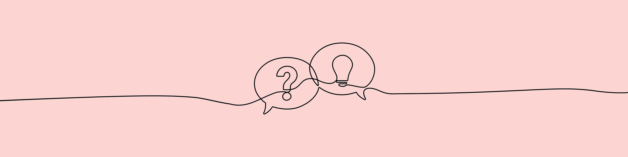 FAQ illustration - frequently asked questions