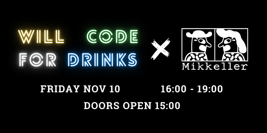 Will Code for Drinks: Programmeringsfest med potentiale som breddesport