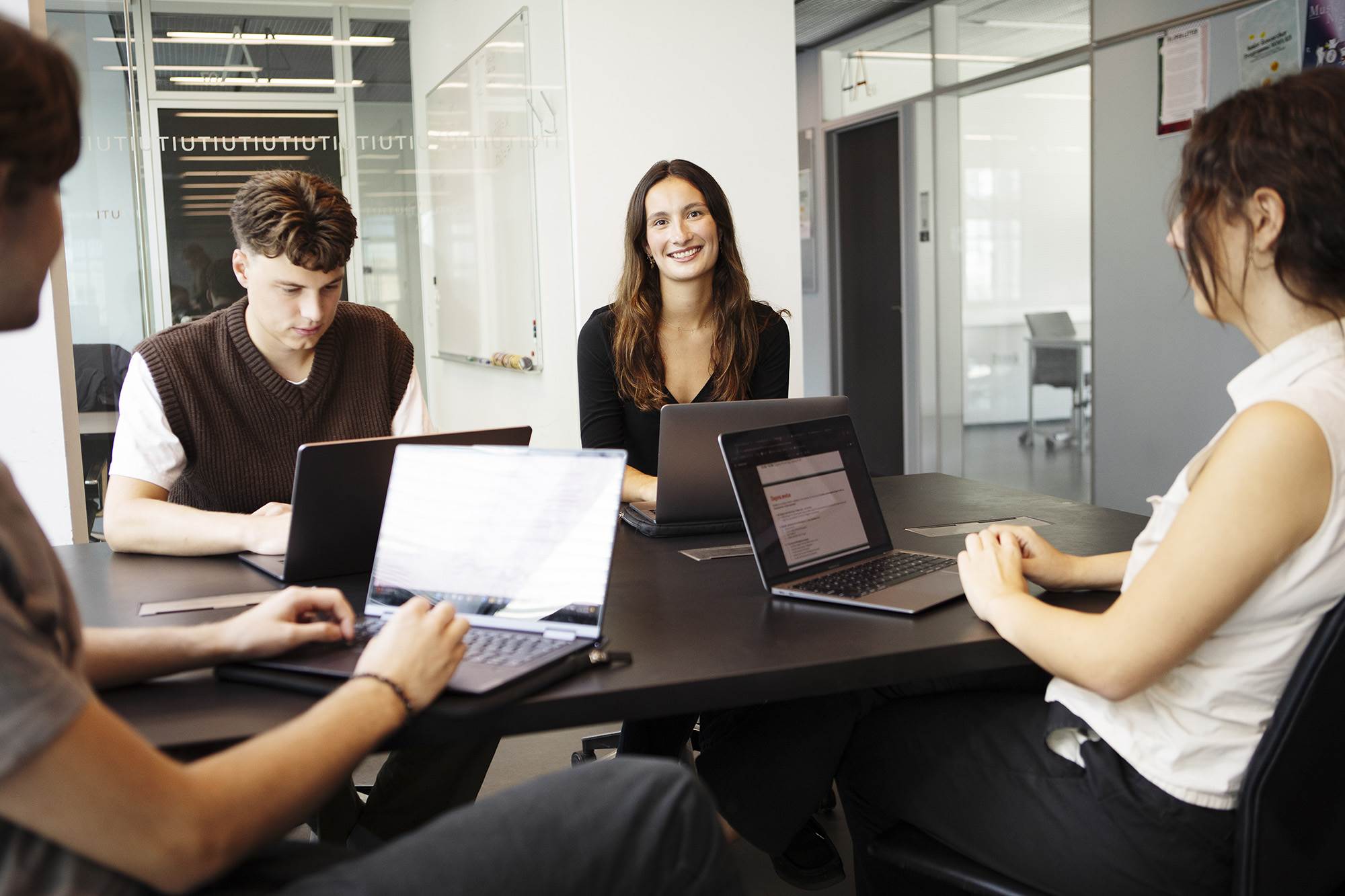 Studerende på ITU